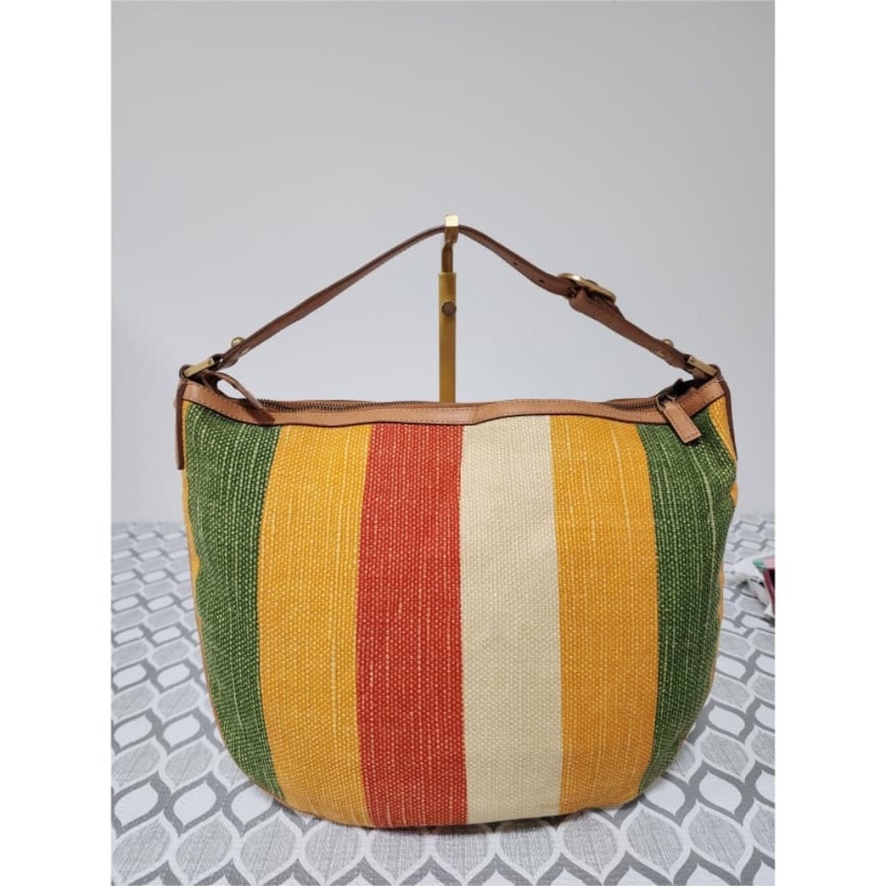 Authentic GUCCI Interlocking Canvas Shoulder Bag … - image 4